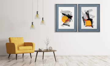 Ibiza I & II - Paper Painting by NOVOCUADRO ART COMPANY - view 3